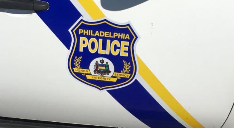 Philadelphia police vehicle. Philadelphia police vehicle.